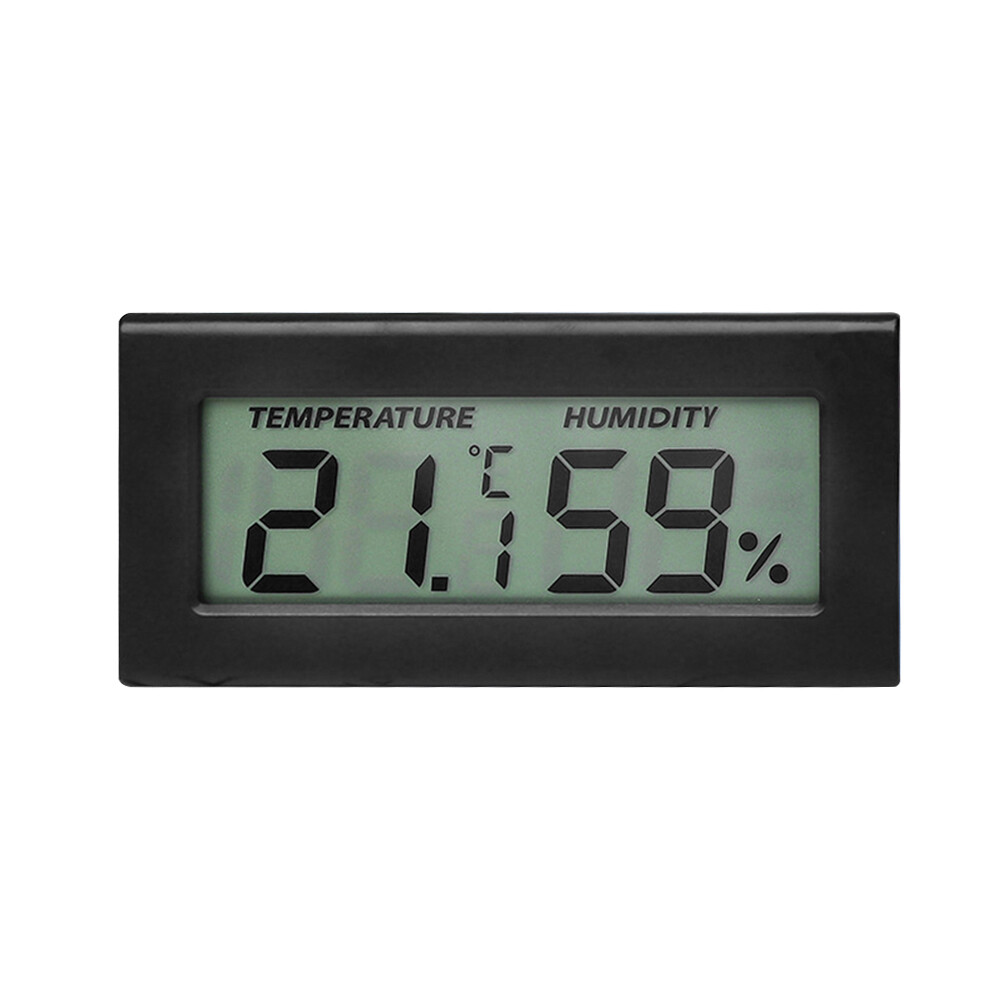 Indoor Environments LCD Digital Display Temperature and Humidity Meter -10℃~60℃