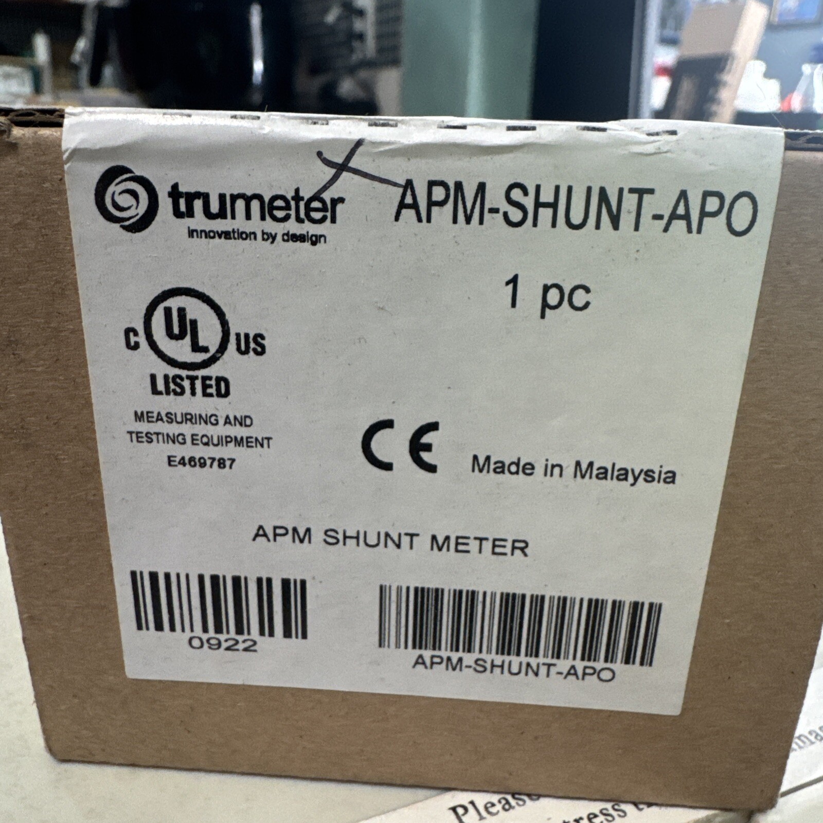 Trumeter AMP-SHUNT-APO Digital Bar Meter