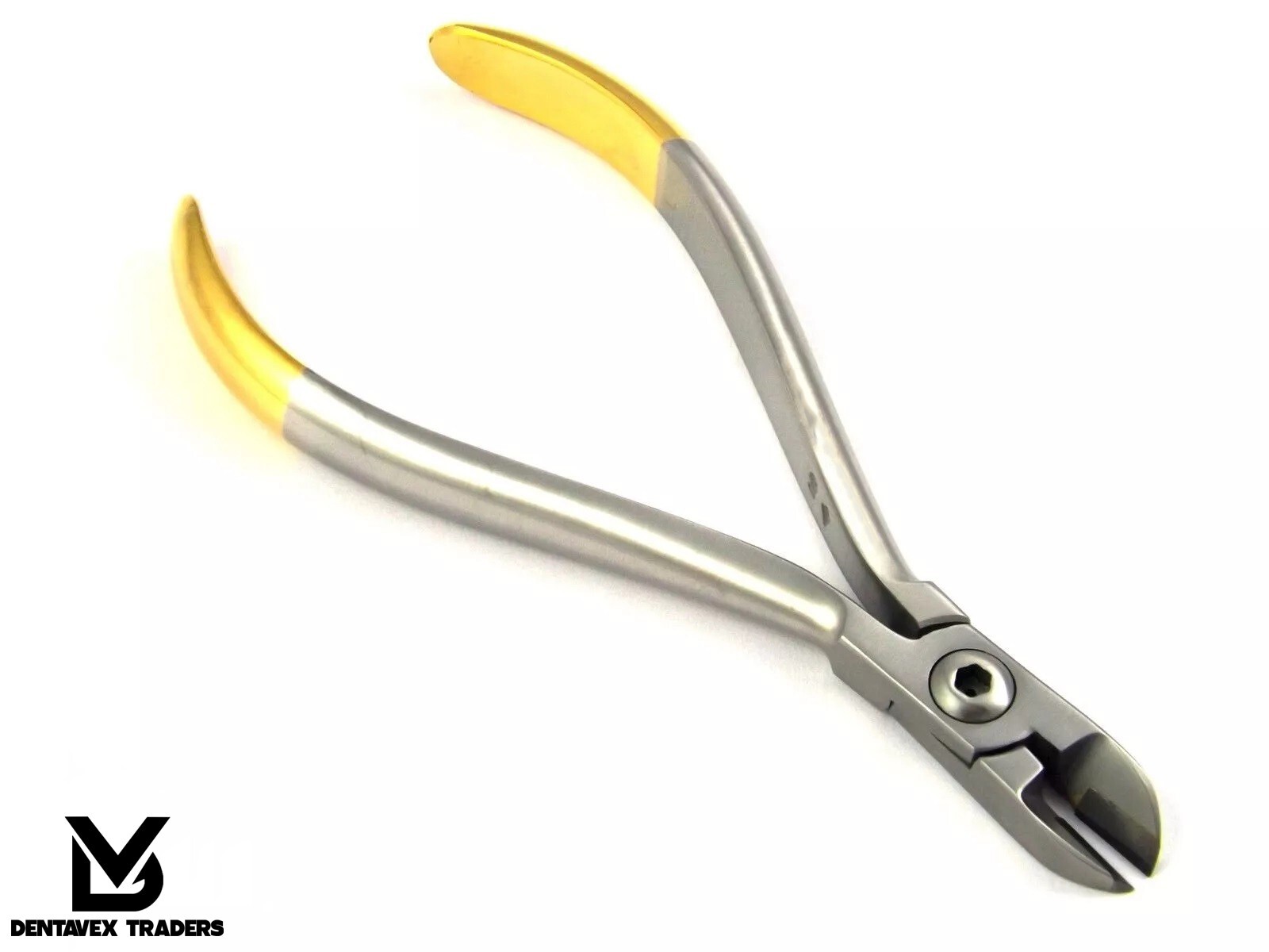 "Orthodontic Long Handle TC Hard Wire Cutter Dental Distal End Cutting Pliers"