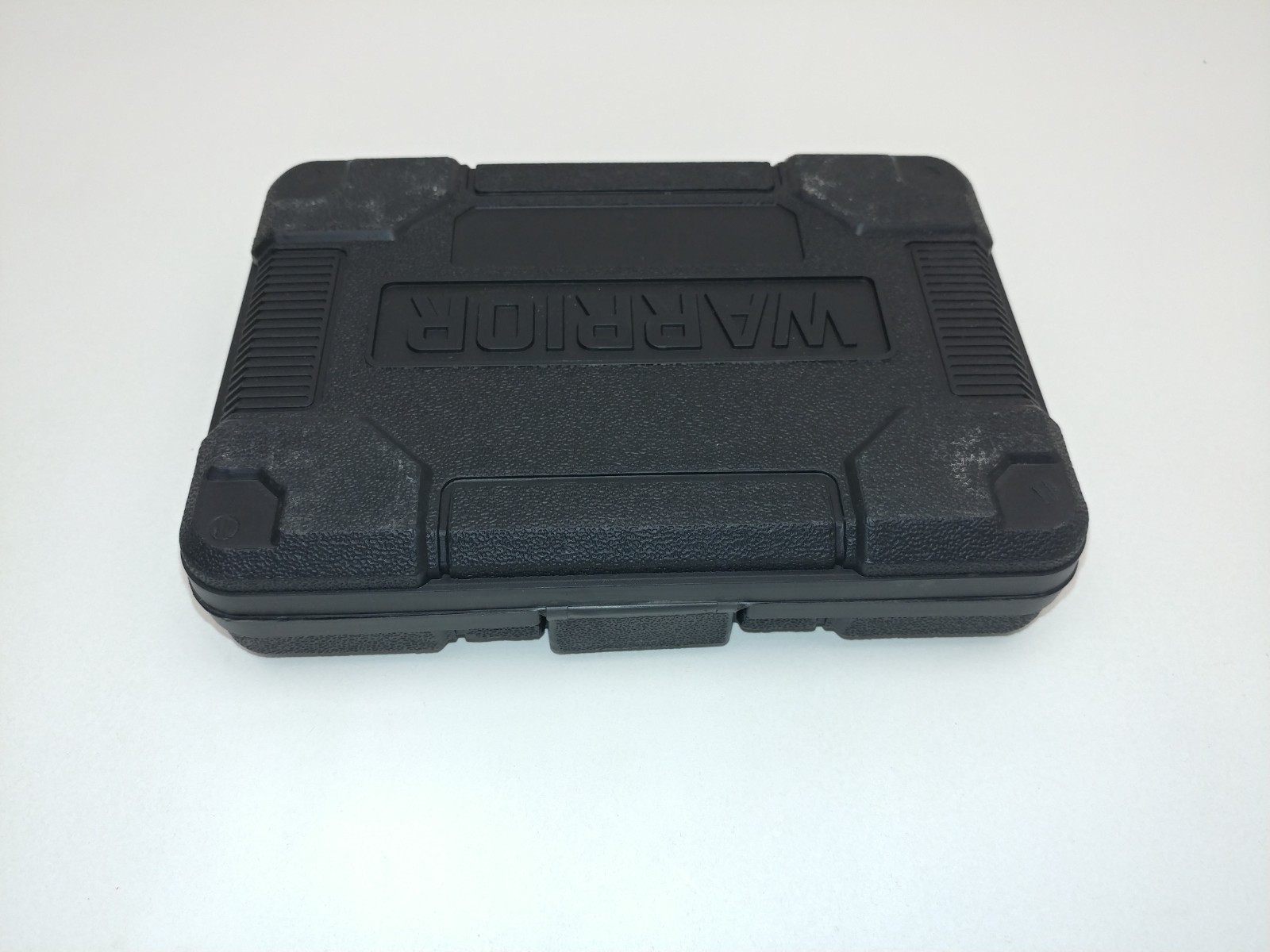 Black Box For 100 1/4" Bit Organizer Plastic Case Box Empty Screwdriver Bits