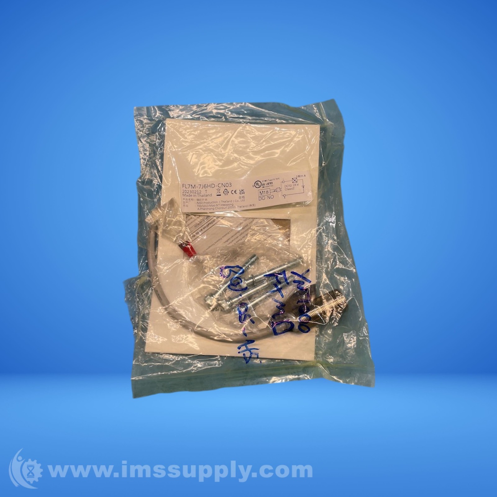 Azbil FL7M-7J6HD-CN03 Cylindrical Proximity Switch FNOB