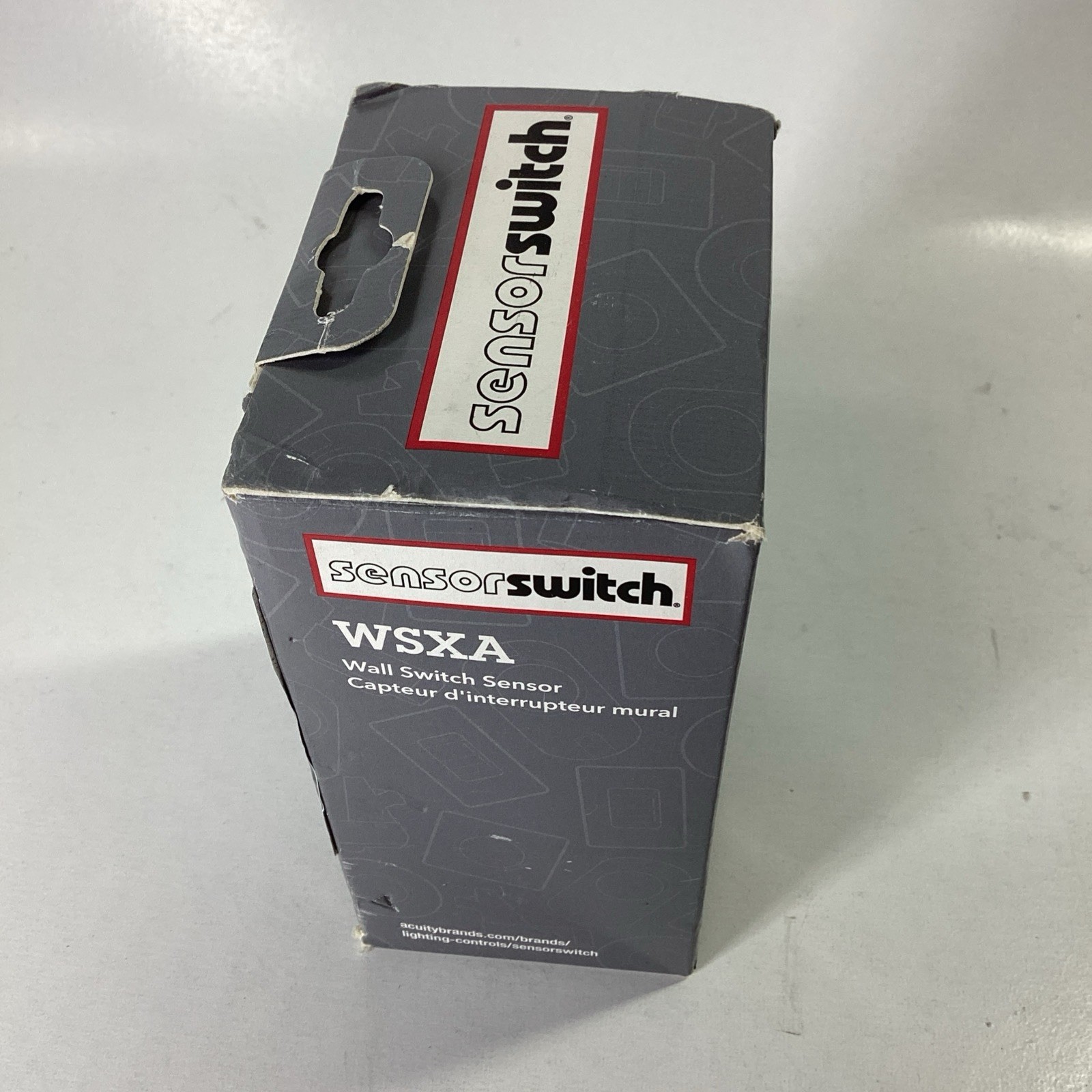 Acuity WSXA PDT WH Passive Dual Technology 268UH8 Wall Switch Occupancy Sensor