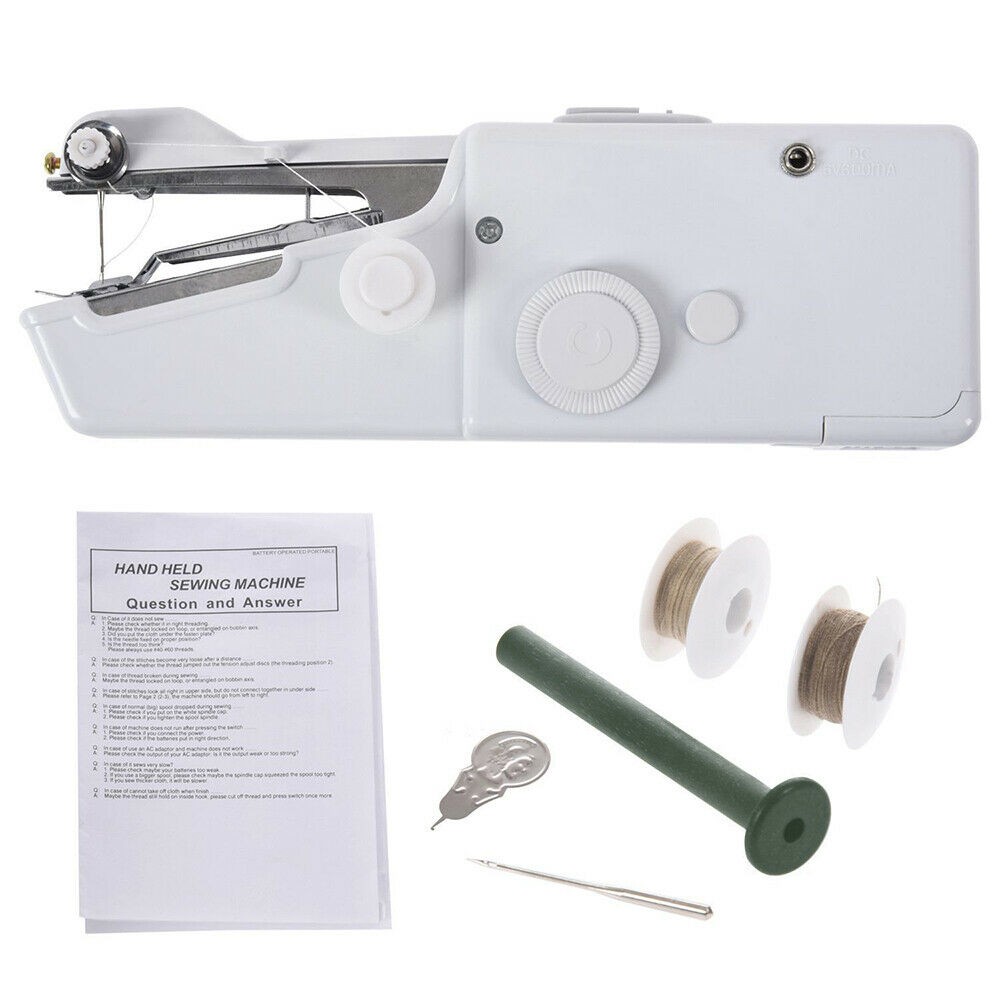 Portable Smart Mini Electric Tailor Stitch Hand-held Sewing Machine Household E