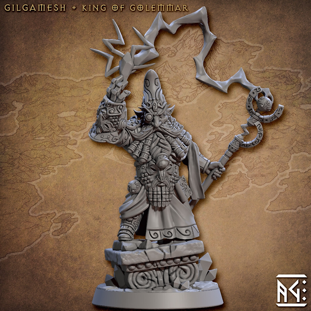 Gnome Hero Wizard / Mage - Artisan Guild - Dungeons and Dragons