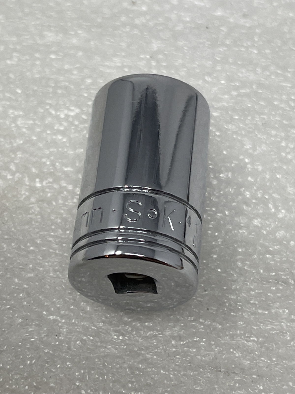14mm SK Hand Tools 1/4" Drive, 6 Point, Semi-Deep Metric Chrome Socket, 41684