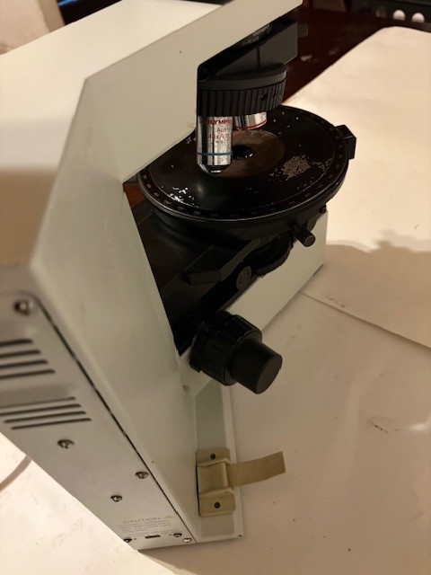 Olympus BX40 POL Polarizing Trinocular Microscope Full Wave Plate