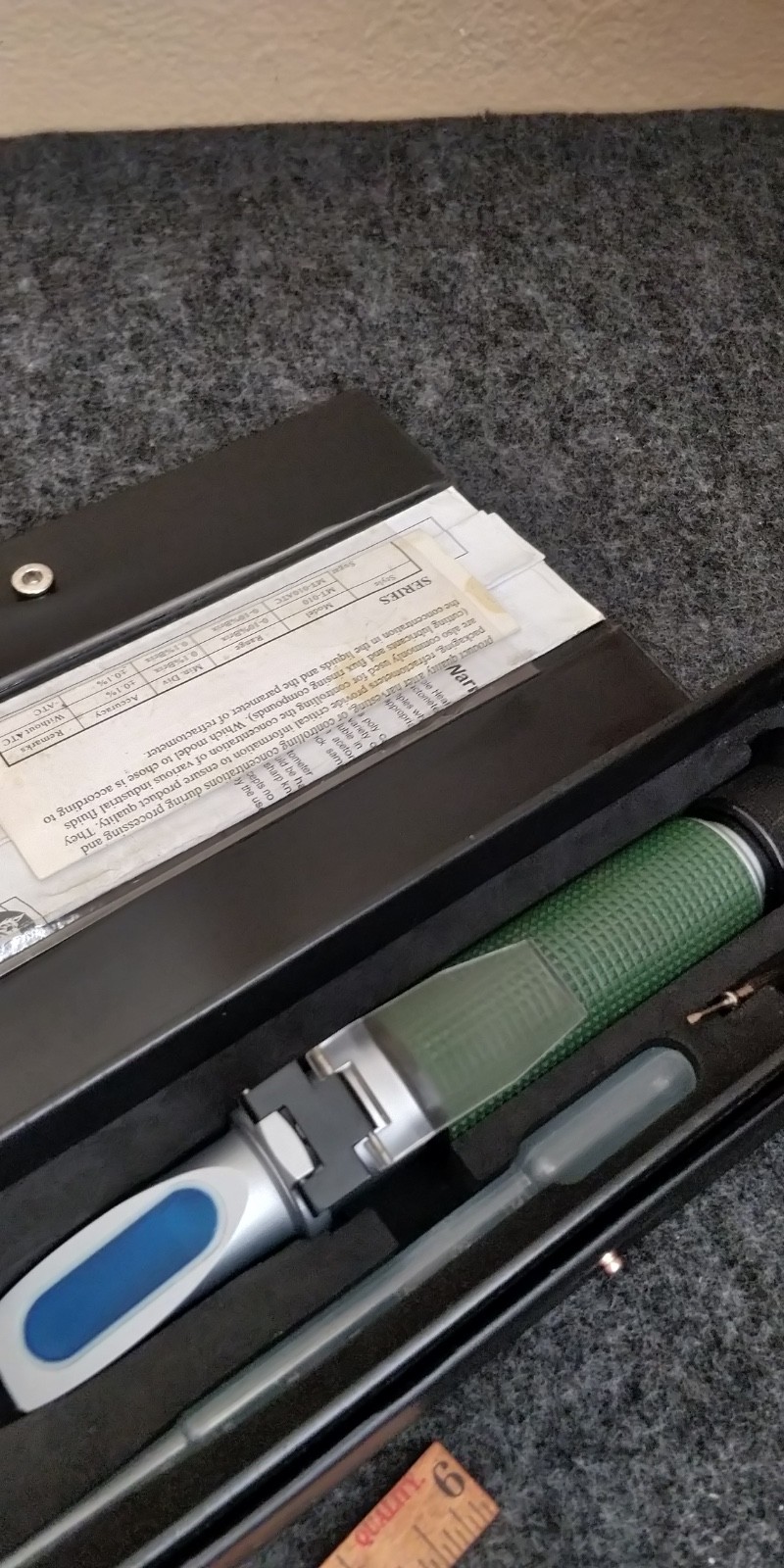 Zebra Skimmers Refractometer Hand Held MT-0T0ATC 0-10%Brix