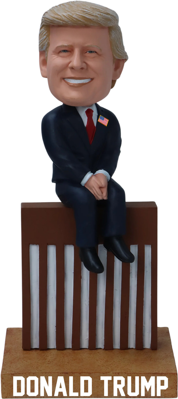 Donald Trump On Border Wall Bobblehead