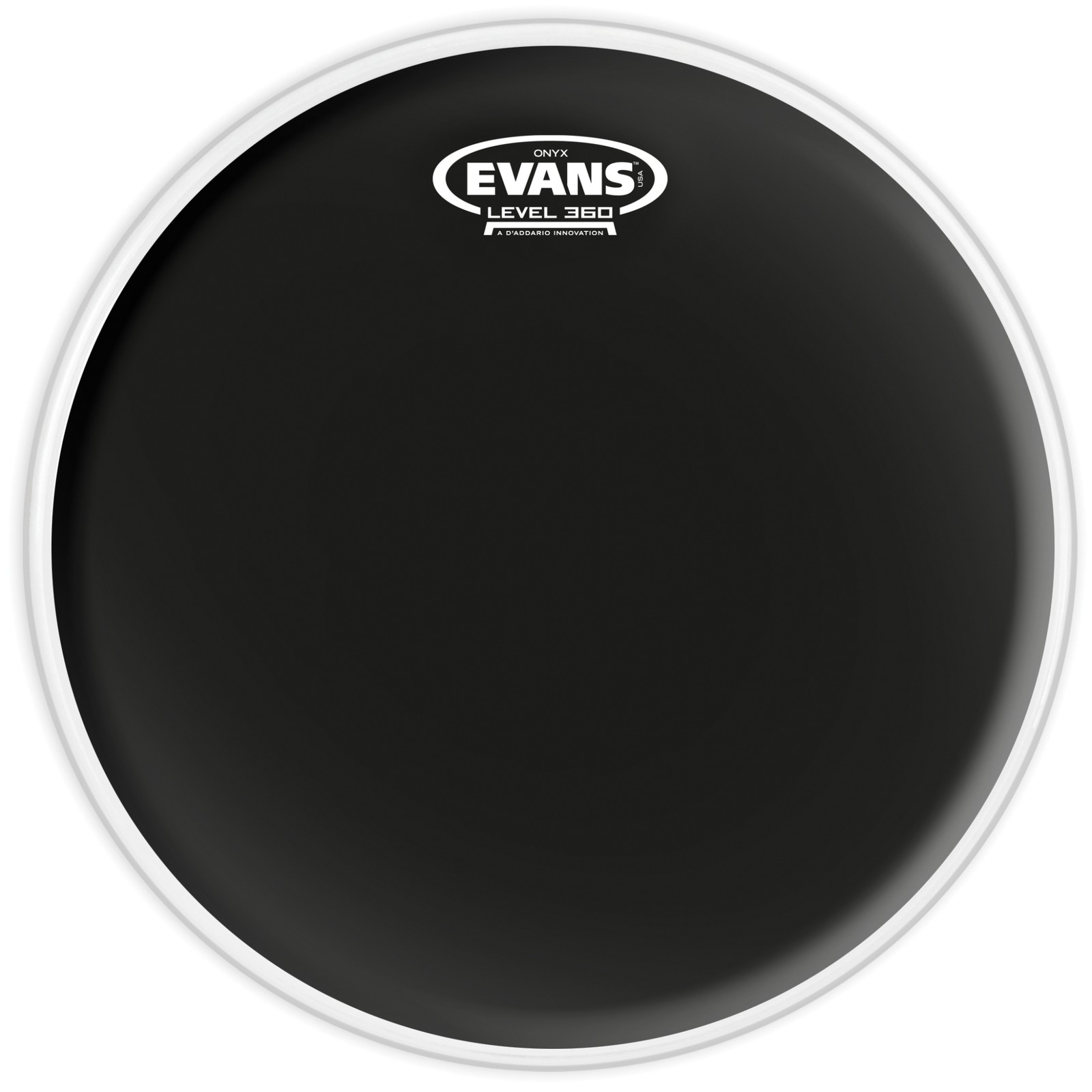 Evans B10ONX2  2 Ply 10" Coated (Black)  Drum Head