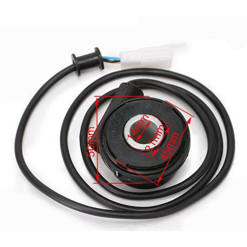 Modified Sensor Cable Digital Odometer KPH Sensor Cable Kit Metal 3-Pin