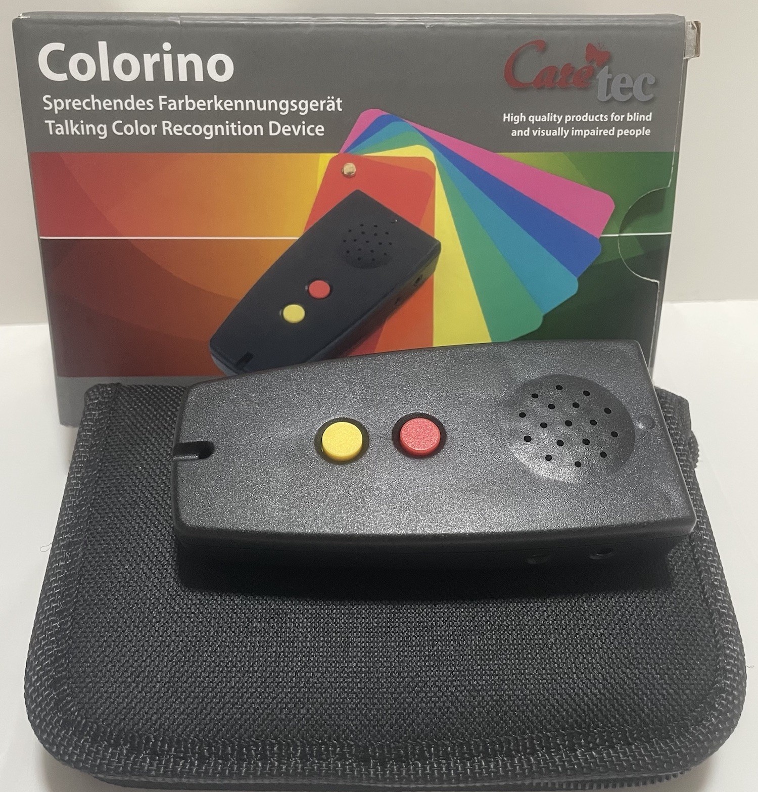 Caretec Colorino Talking Color Recognition Device For Visually Impaired Open Box