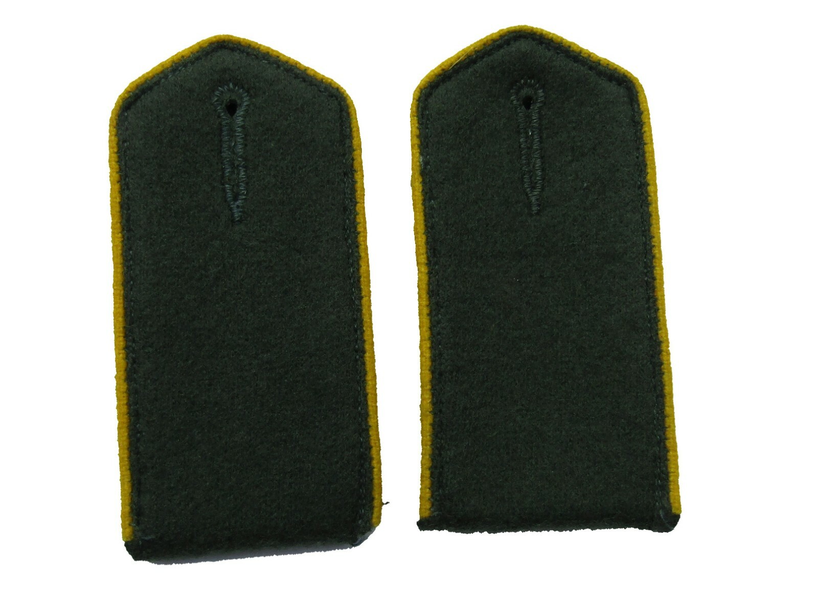 German WW2 Armenian Volunteer enlisted ranks shoulder boards with Yellow piping