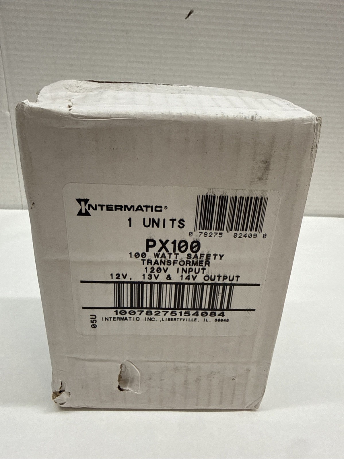 Intermatic Px100 Transformer, Nema 3R, 12/13/14V Ac, 120V Ac