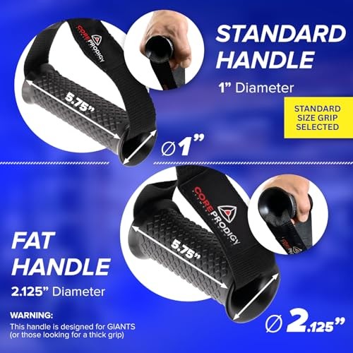 Heavy Duty Exercise Handles - Grip Attachments for Cable Machine Standard