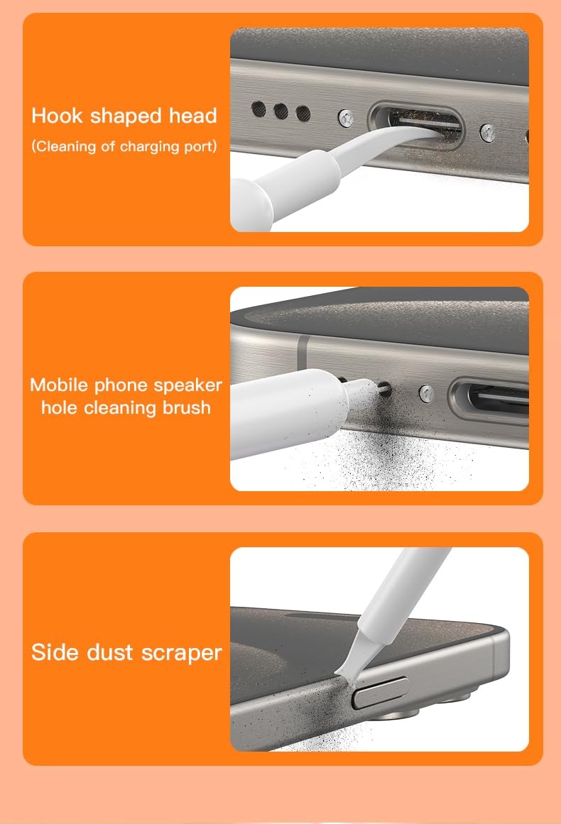 32-in-1 Electronics Cleaning Kit for Phone, Earbuds, Keyboard & Camera Lens