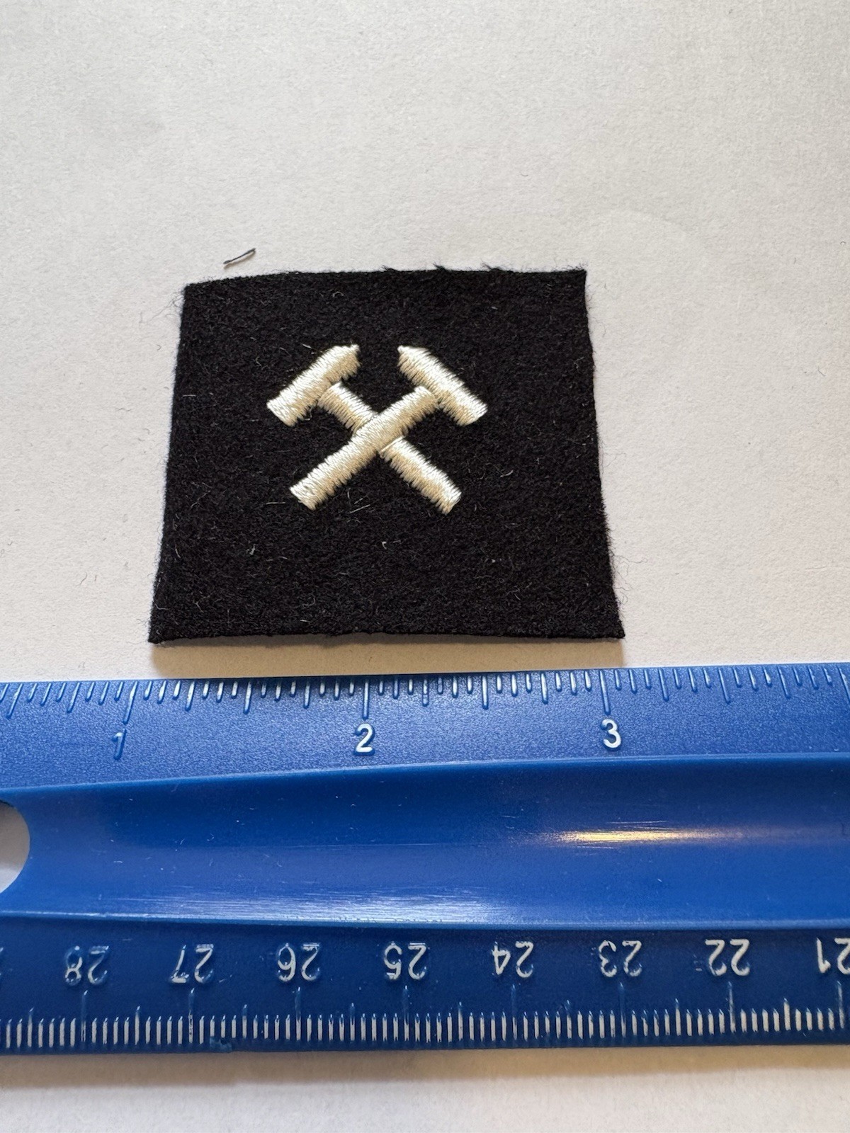 US Navy USN Shipfitter Black Job Rating Insignia Striker Patch INV12778