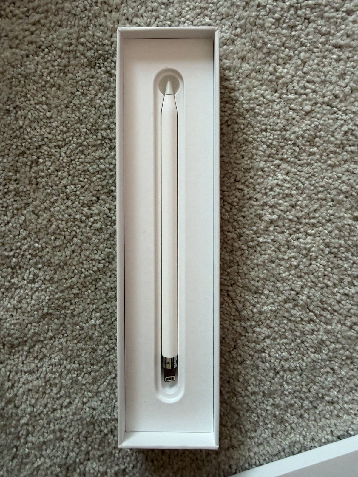 Apple Apple Pencil Stylus, White, for iPad Lightning Connector Models MK0C2AM/A