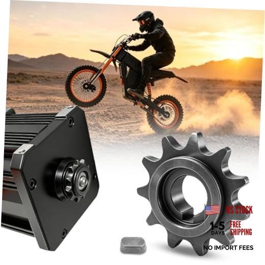 Upgraded Motor Sprocket for Tuttio Soleil01 Electric Dirt Bike, Steel Engine