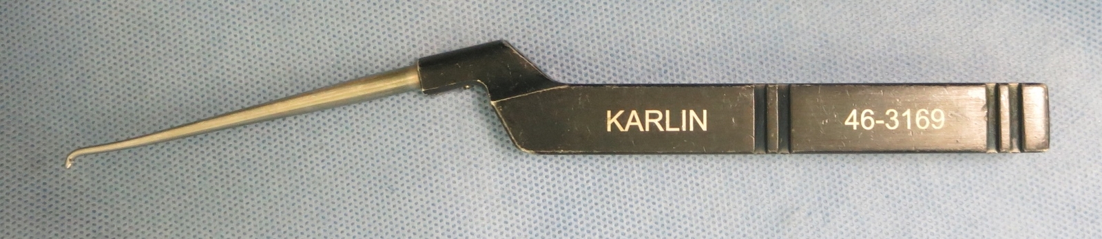 Codman Karlin 46-3169 Micro Curette, Backward Angle, 0000