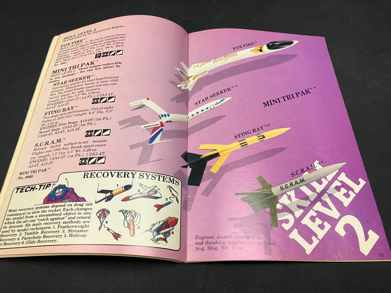 Estes 1989 Model Rocketry Catalog