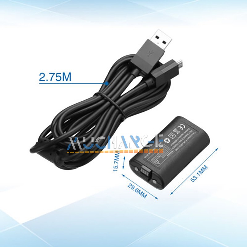 For Microsoft Xbox Play Controller & Charge Wireless Xbox One Charge Kit USB