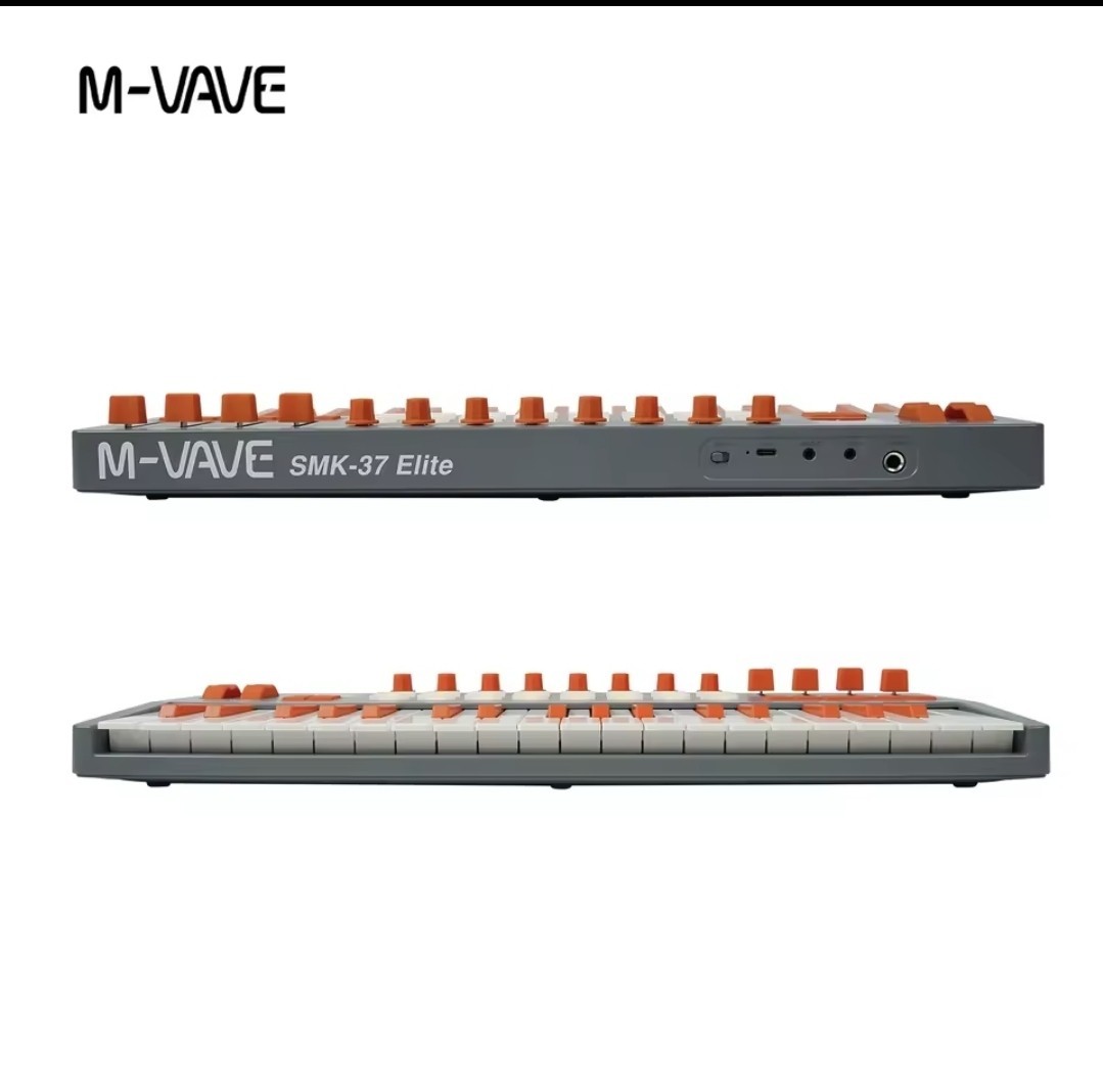 M-VAVE SMK-37 ELITE Wireless MIDI Keyboard Controller, PC, Mac, iOS, Android