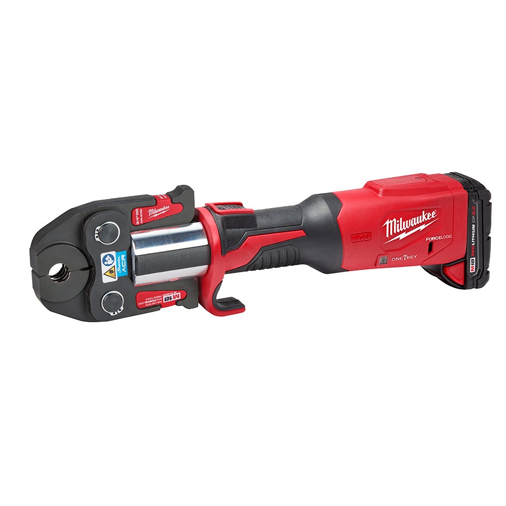 Milwaukee 2922-22M M18 FORCE LOGIC Cordless Press Tool Kit ONE-KEY ACR Jaws