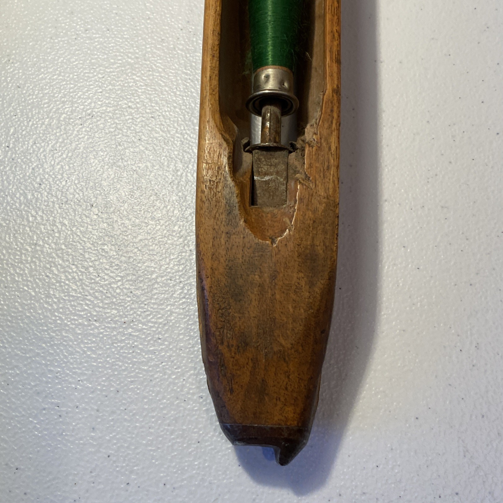 “RARE” Antique Halstead Weaving Loom Shuttle