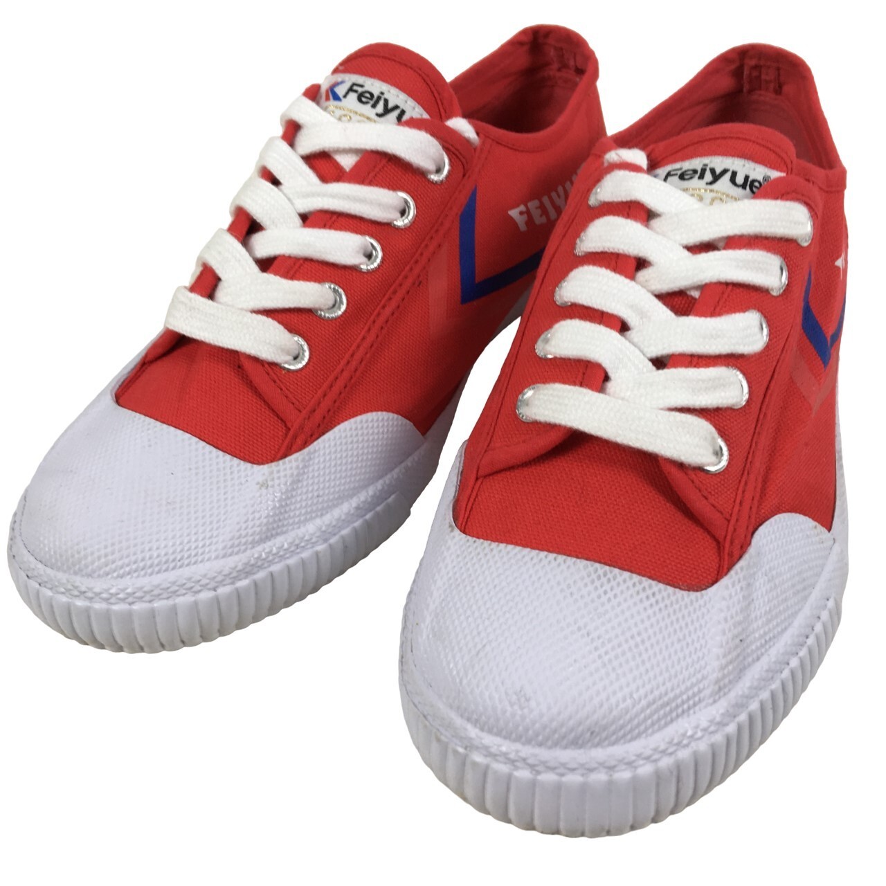 FEIYUE Fe Lo 1920 Shoes, Men's 8/Women's 10, Red Martial Arts Tai Chi Trainers