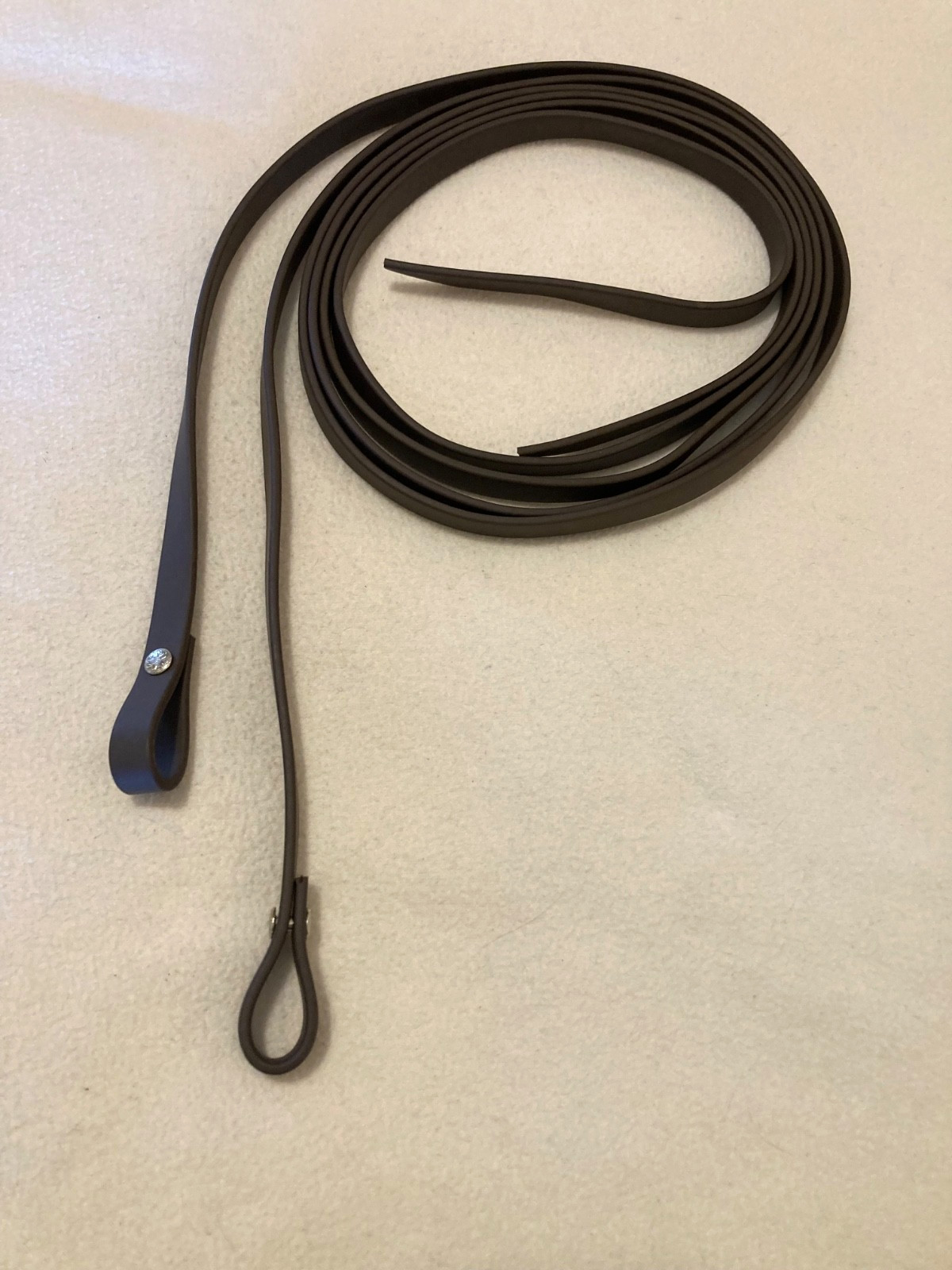 Weaver Brown Beta Biothane Split Western Horse Reins- 7'