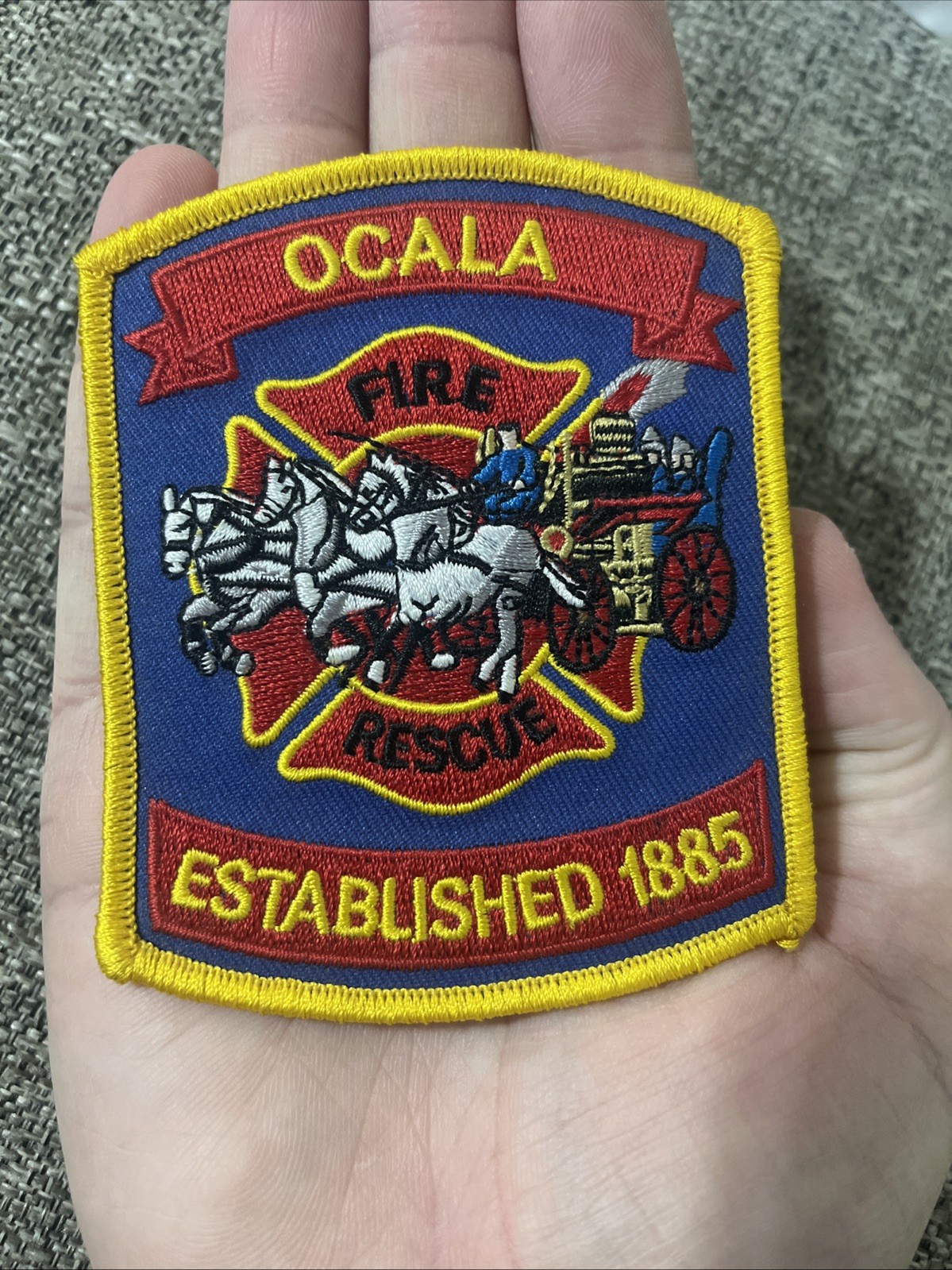 Florida - Ocala FL Fire Dept Patch Fire Rescue