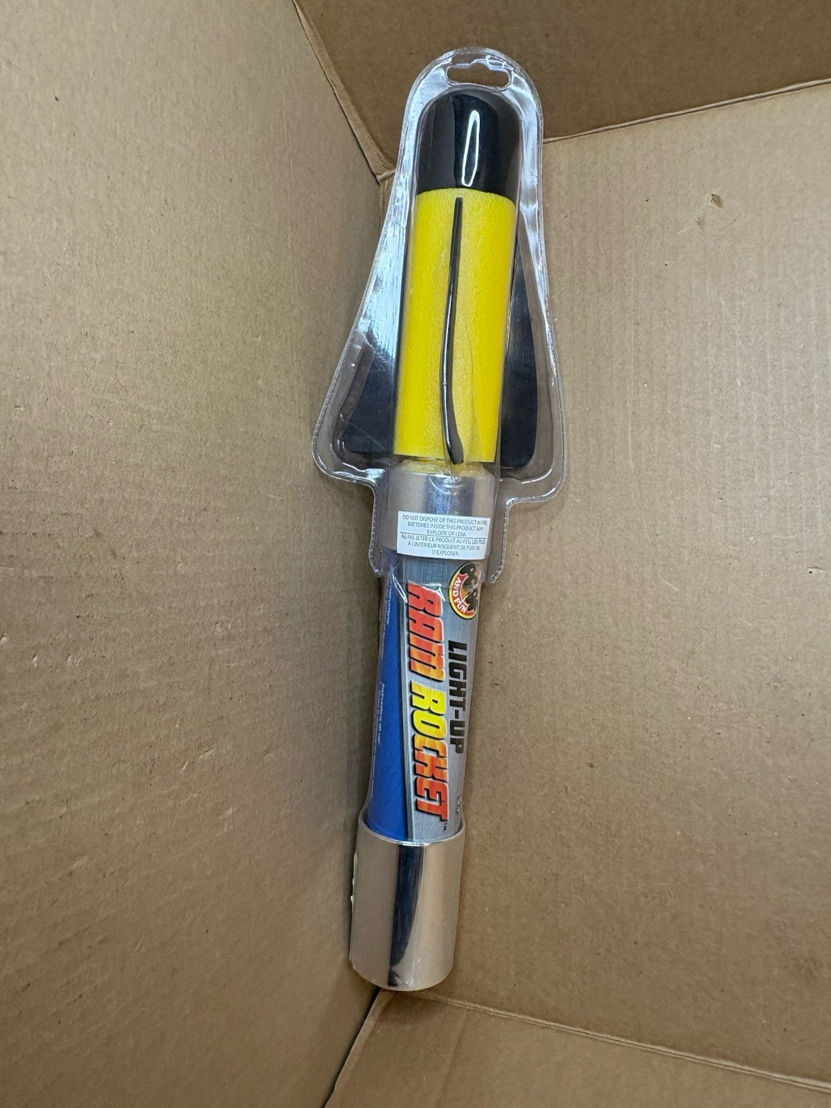 Light-up Poof Ram Rocket Launcher NEW NOS / Sealed NIP 2013 Retro Cool Toy
