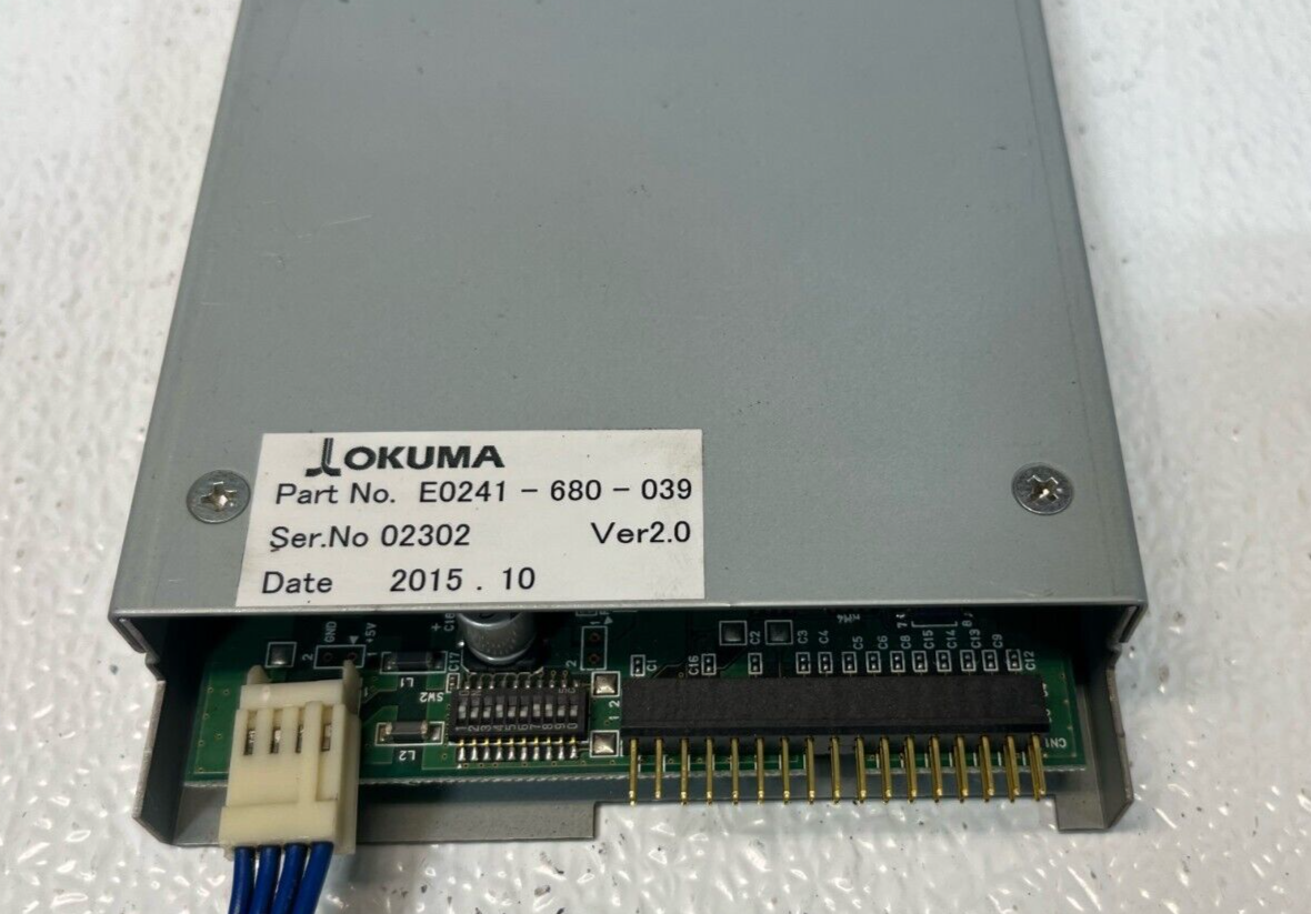 Okuma E0241-680-039 Memory Module w/ OPUS5000FTCARD E4809-436-039