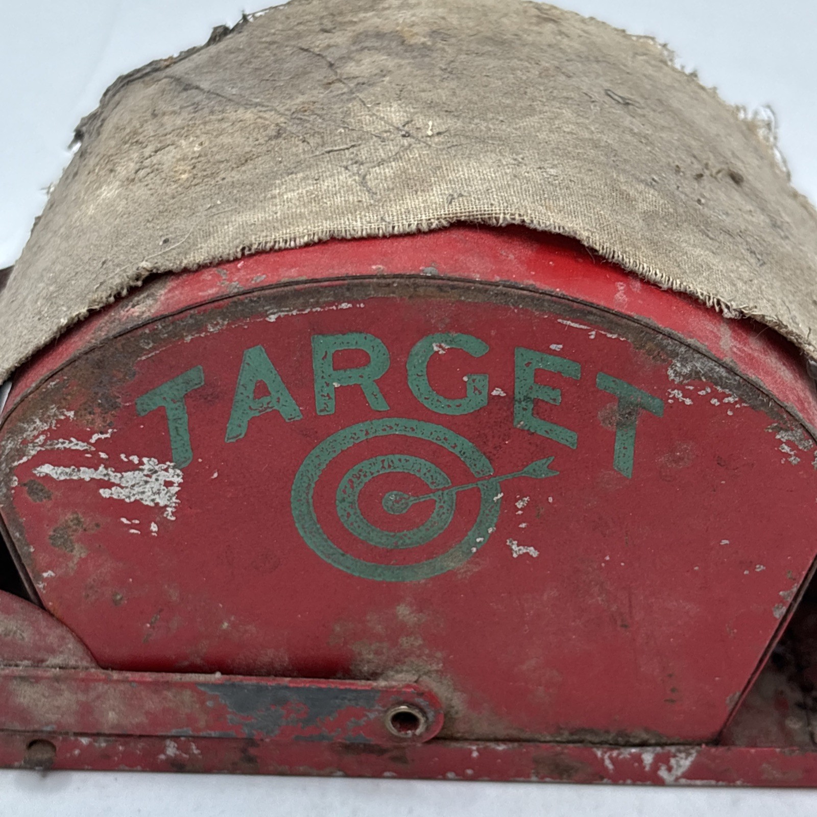 Vintage Target Cigarette Roller Red Metal