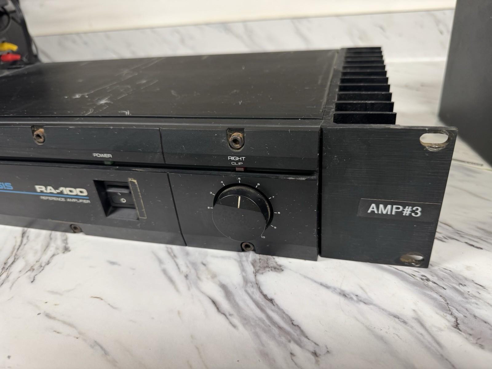 Alesis RA-100 Reference Amplifier Power Amp Works And Sounds Good