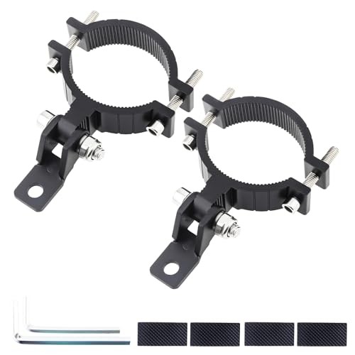 Windance 2pcs Light Bar Mount Bracket Front Fork Fog Light Spotlight - Large