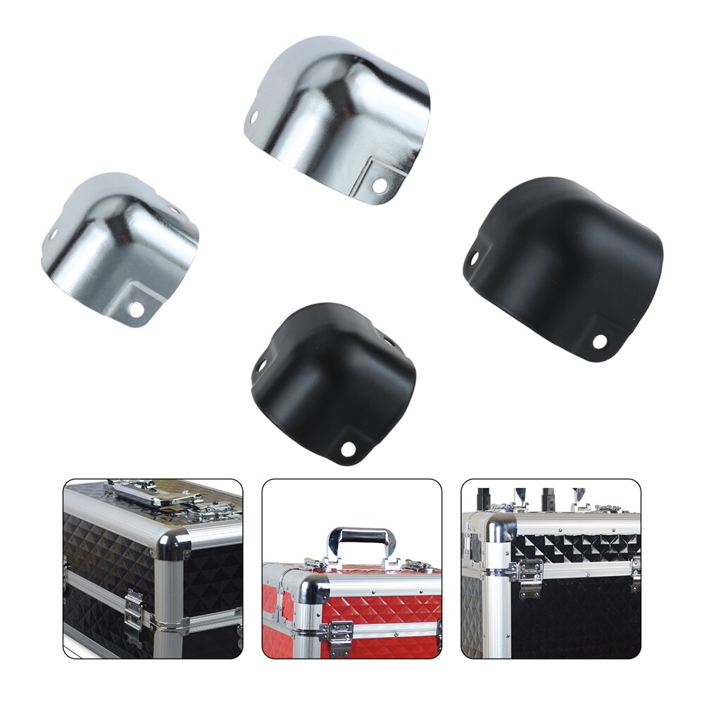 4X Polished Bowl Corner Protector for Luggage Trunks Flight Cases Box 26*26*26mm