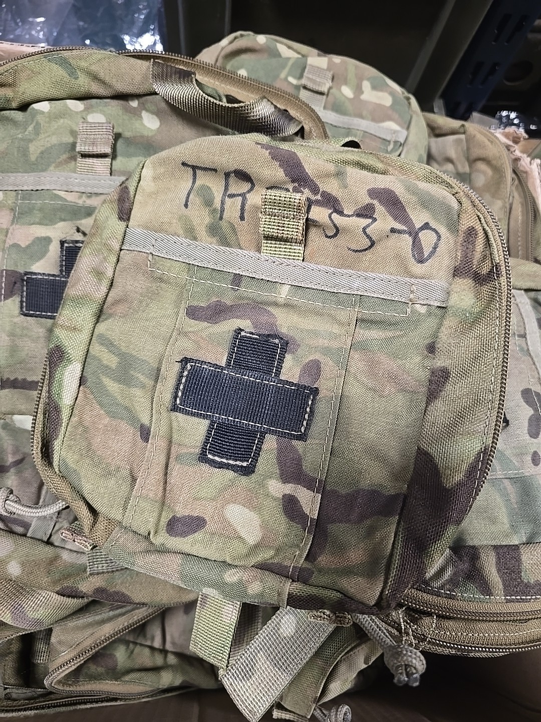 British Army VIRTUS MTP Medic Pouch 1st Aid With Pull Out Panel