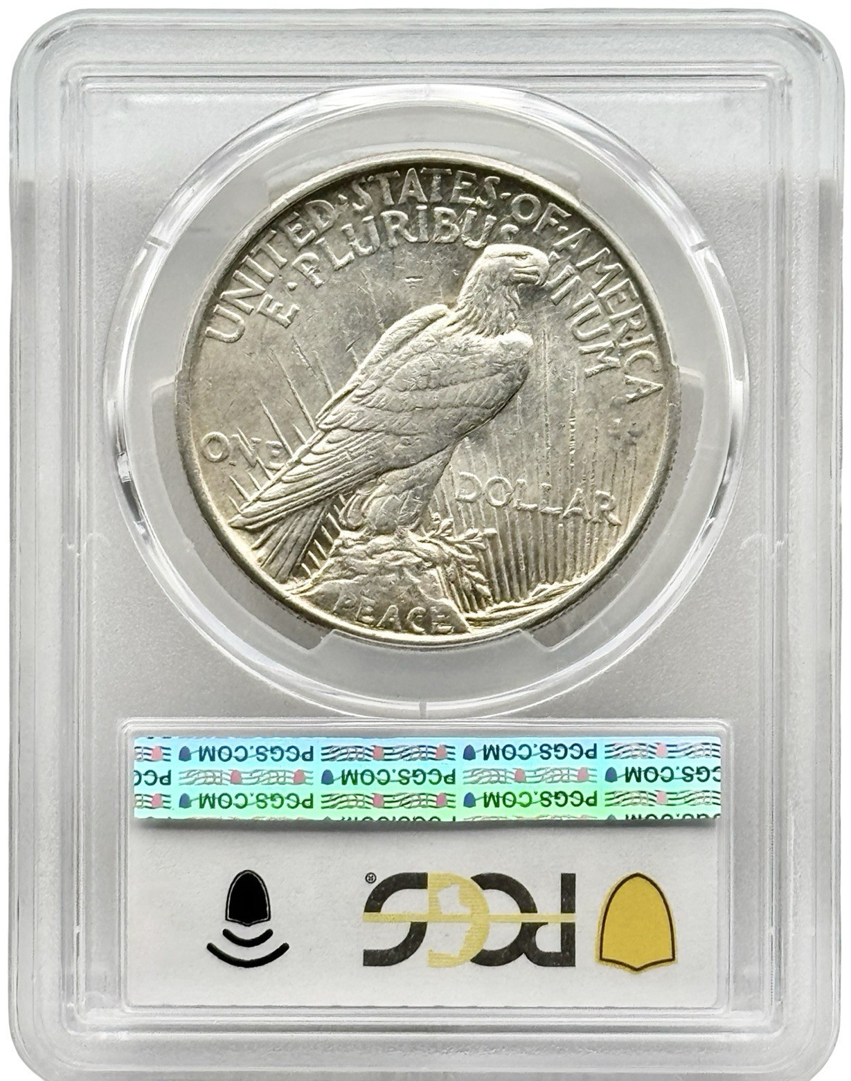 1921 Peace Silver Dollar PCGS AU58 High Relief