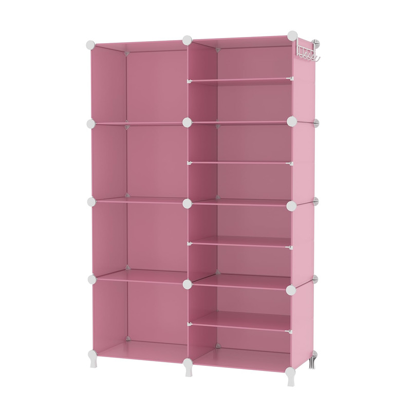 Awtatos Closet Organizer 8 Cube Storage Shelves Clothes Organizers Closet