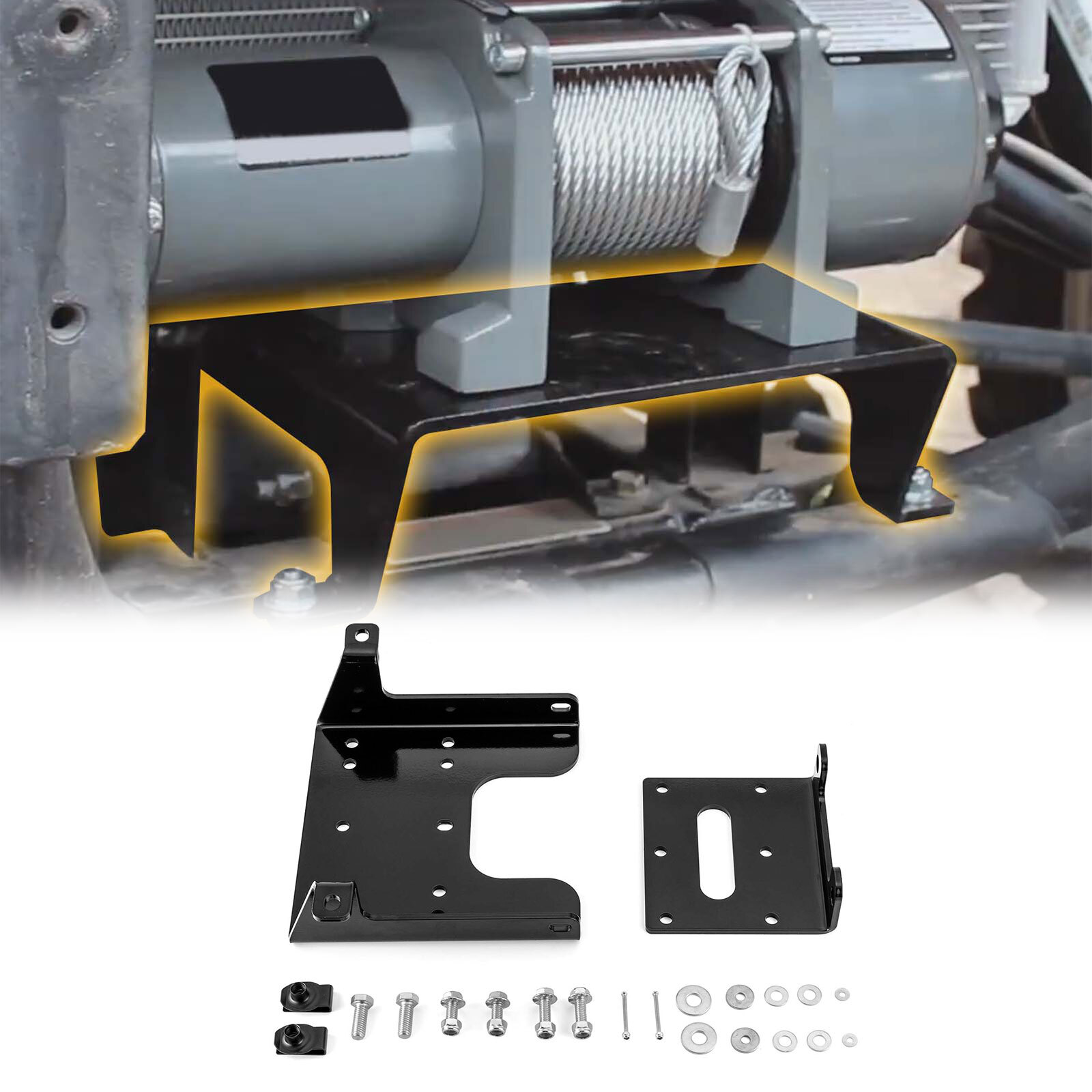 Winch Mounting Bracket Kit For Can-Am Commander MAX 800 / 1000 (All) 2015-2020