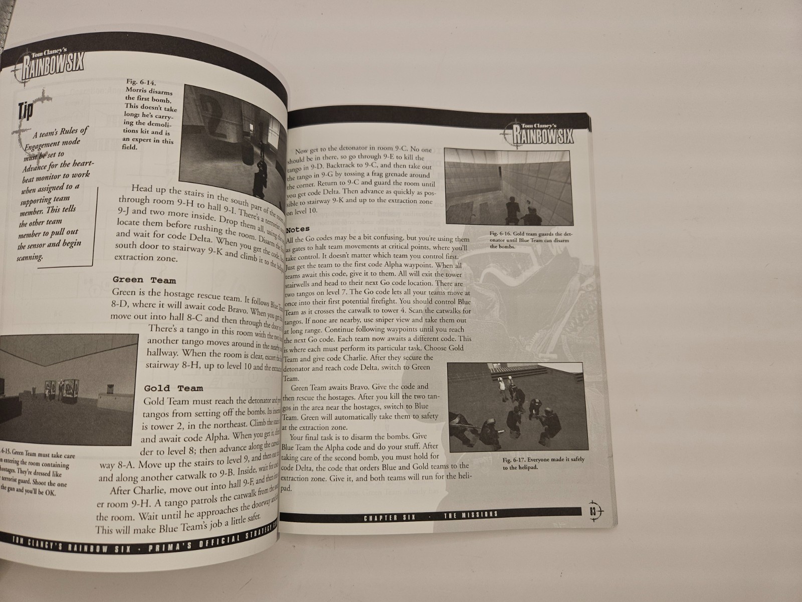 Tom Clancy's Rainbow Six Gold Edition Strategy Guide Prima