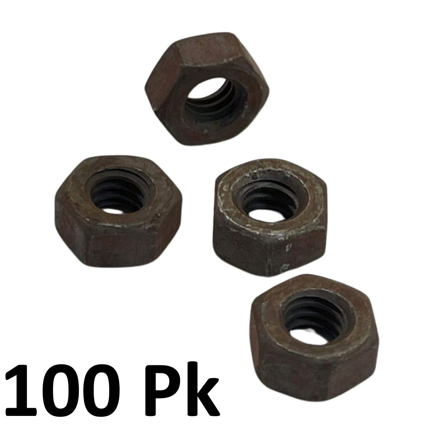 100 Steel Cable Ends Annealed Non-Cracking Nuts for All Cable up to 3/16"