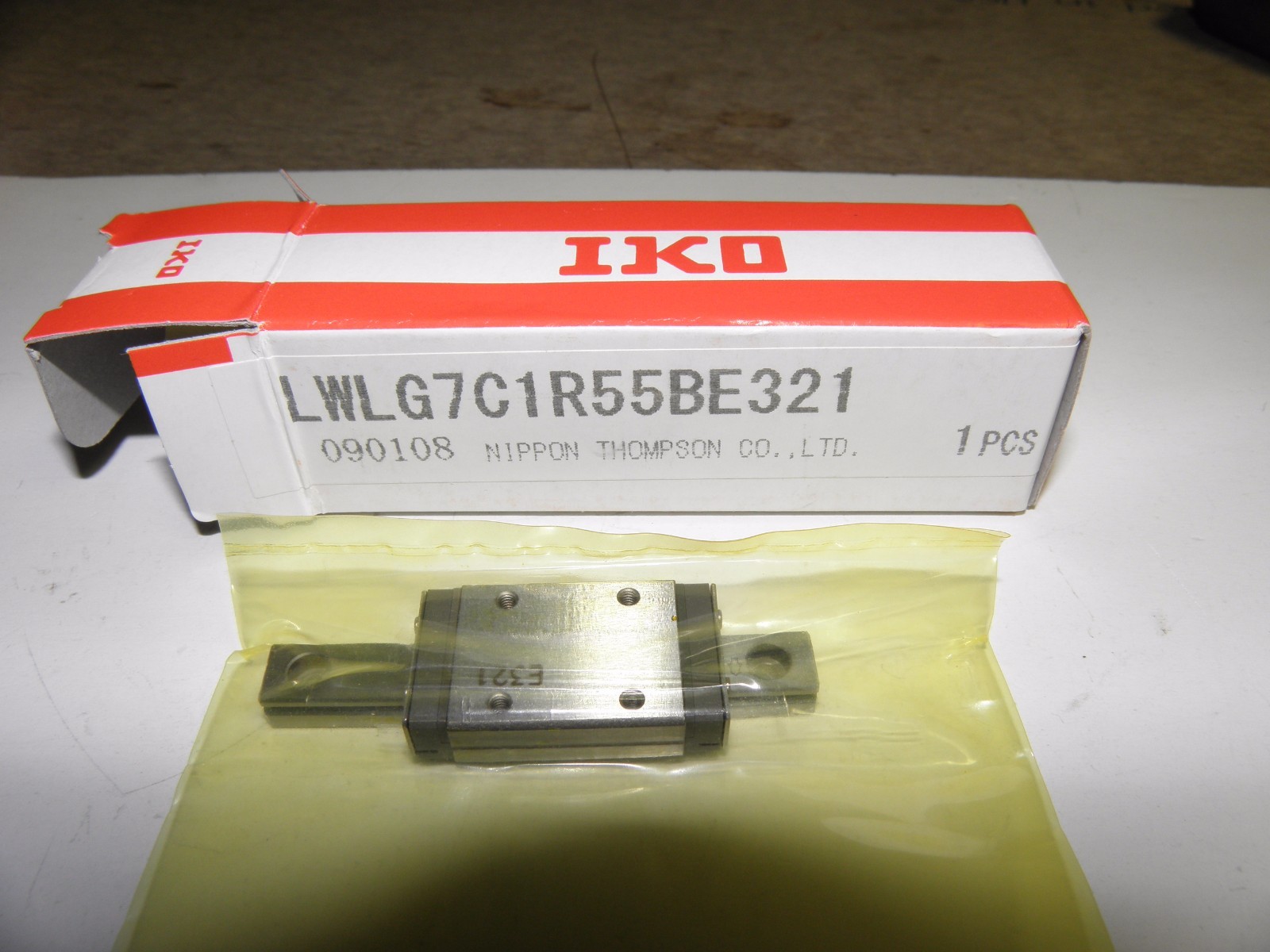 IKO Nippon Thompson Ball Slide Miniature LWLG7C1R55BE321
