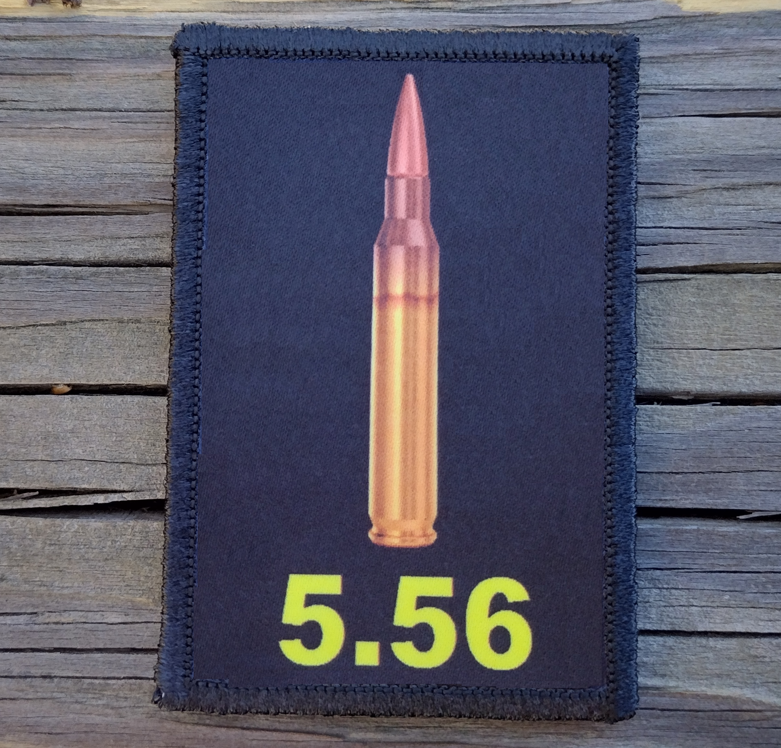 5.56 Morale Patch Hook and Loop Army Custom Tactical Funny 2A 2nd Amendment Gear