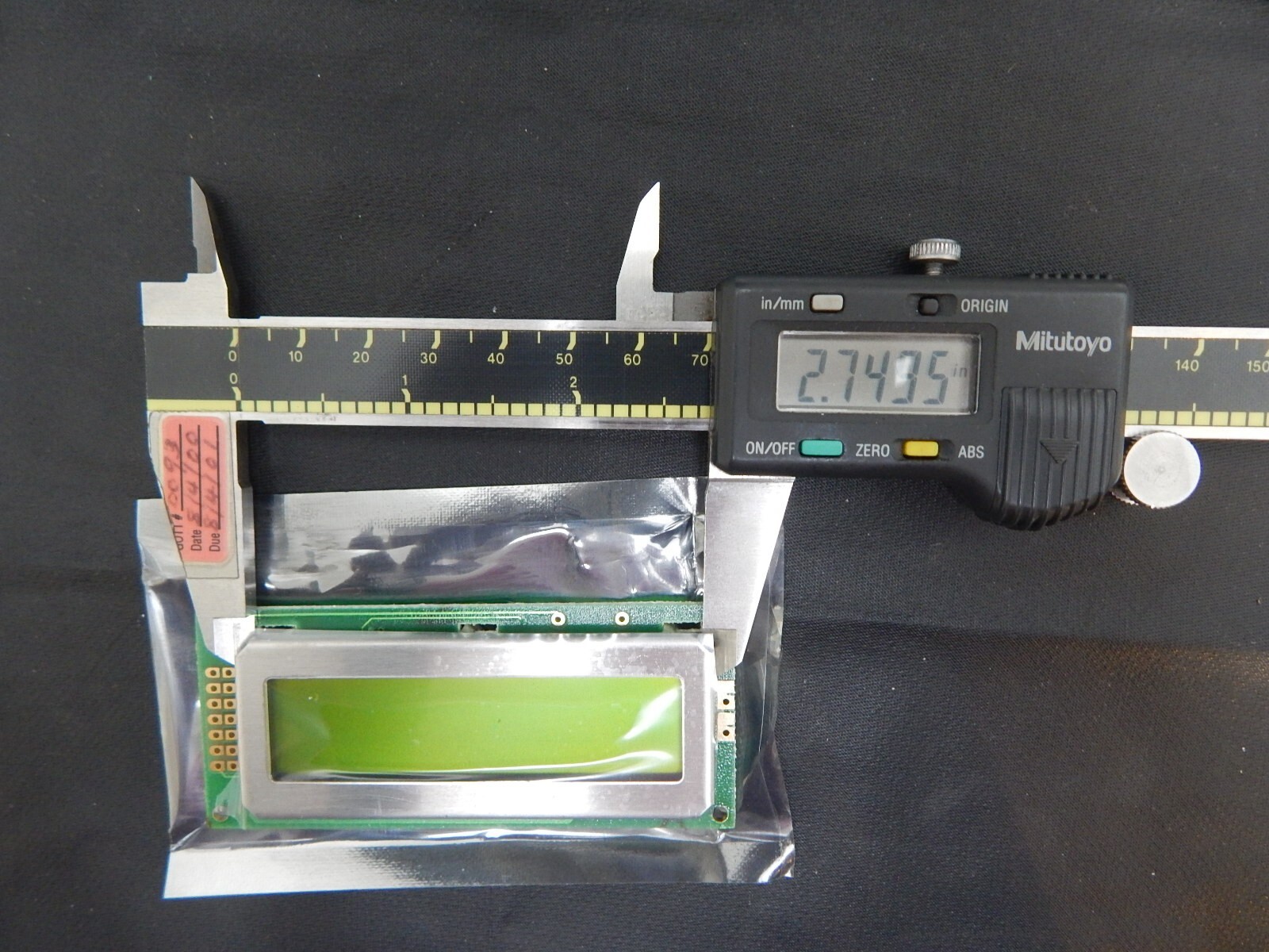 DENSITRON LM2007A-SNY LCD DISPLAY - 2007A-SNY - USA SELLER FAST SHIPPING