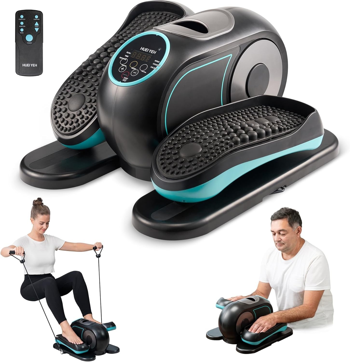 HUEIYEH Under Desk Elliptical Machine