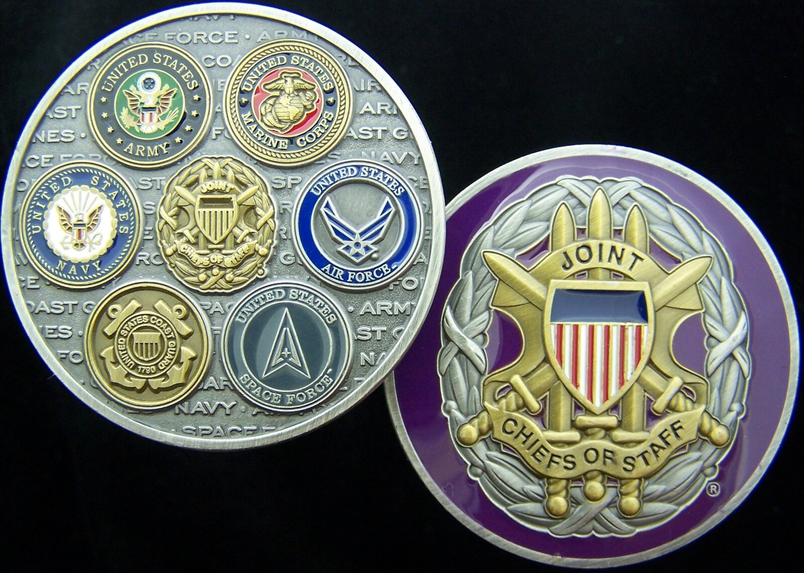 Chairman Joint Chiefs of Staff CJCS Pentagon Challenge Coin V3