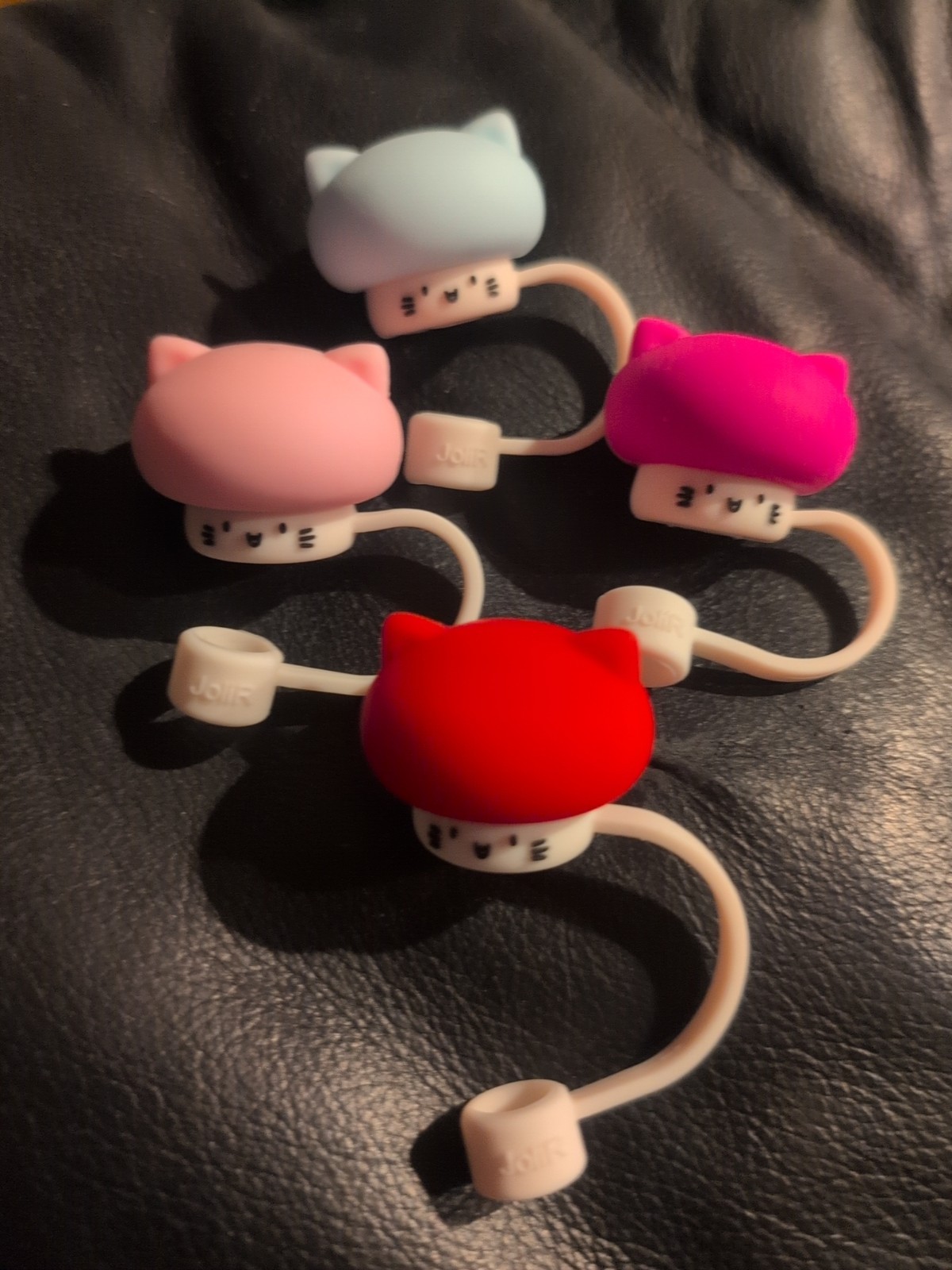 Colorful Cute Cats Straw Cap, Cute Silicone Covers Cap for Stanley Cup