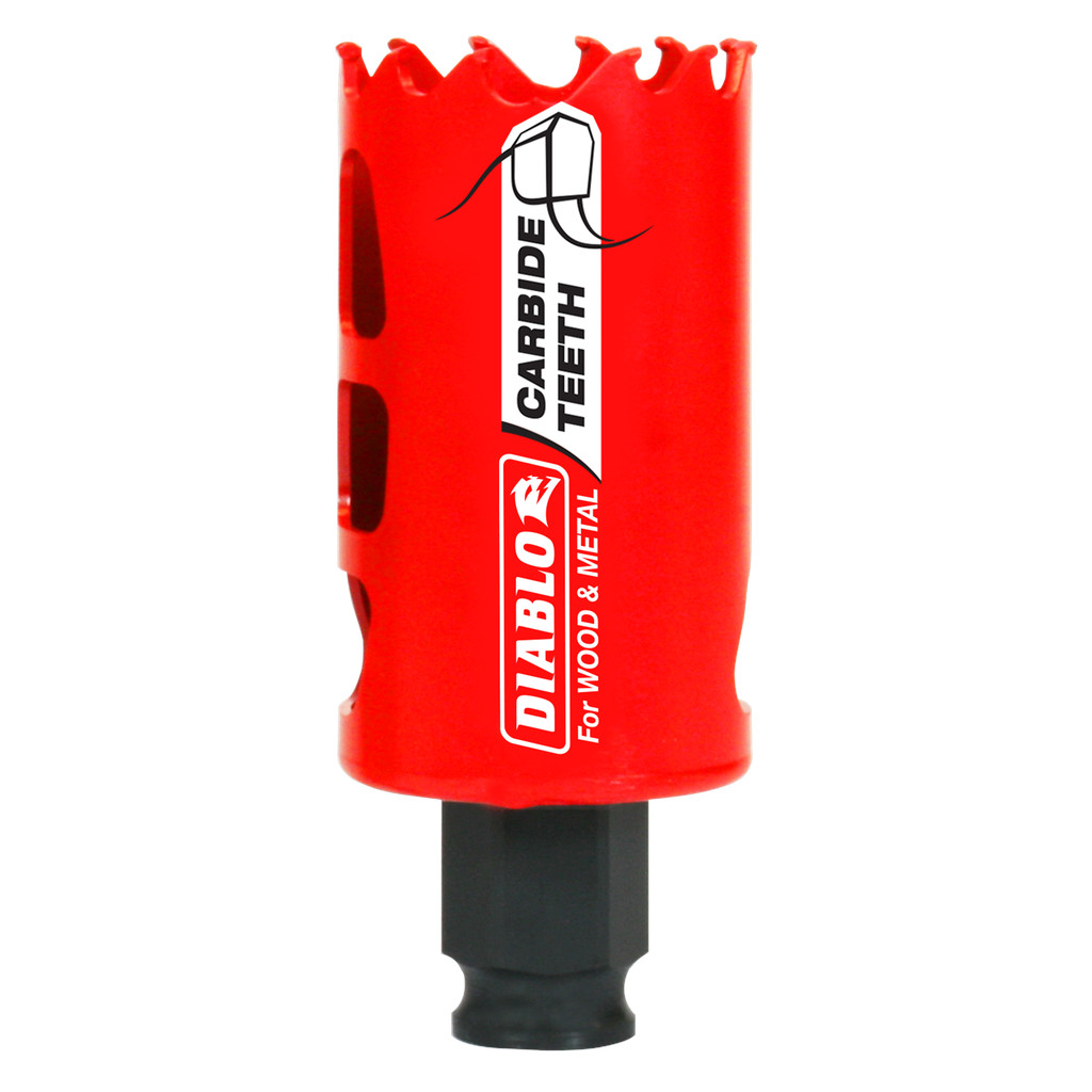 1-1/2 in. (38mm) Carbide-Tipped Wood & Metal Holesaw - DHS1500CT